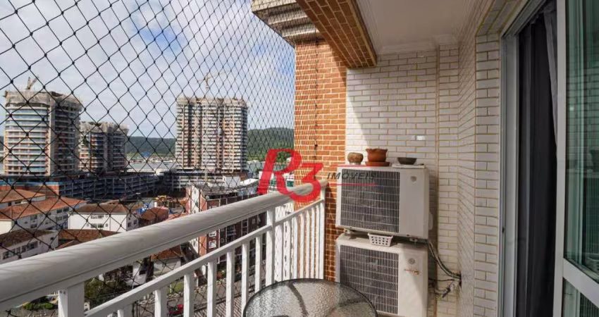 Apartamento, 48 m² - venda por R$ 635.000,00 ou aluguel por R$ 4.500,00/mês - Ponta da Praia - Santos/SP