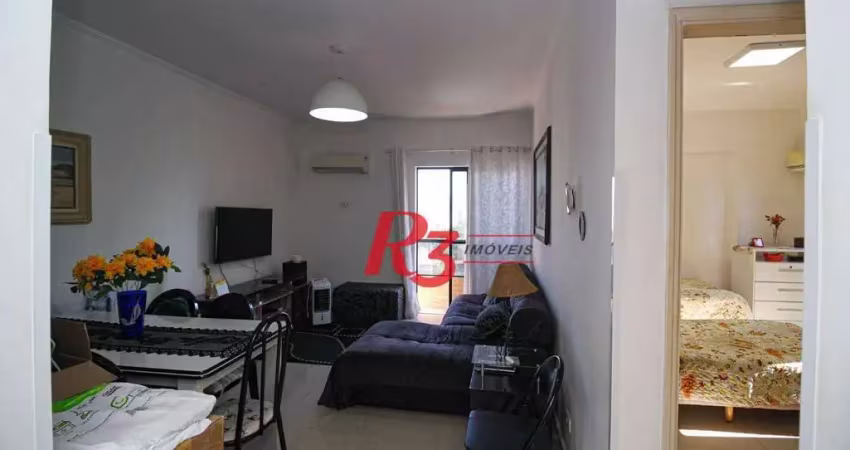 Apartamento com 1 dormitório à venda, 55 m² por R$ 460.000,00 - Ponta da Praia - Santos/SP