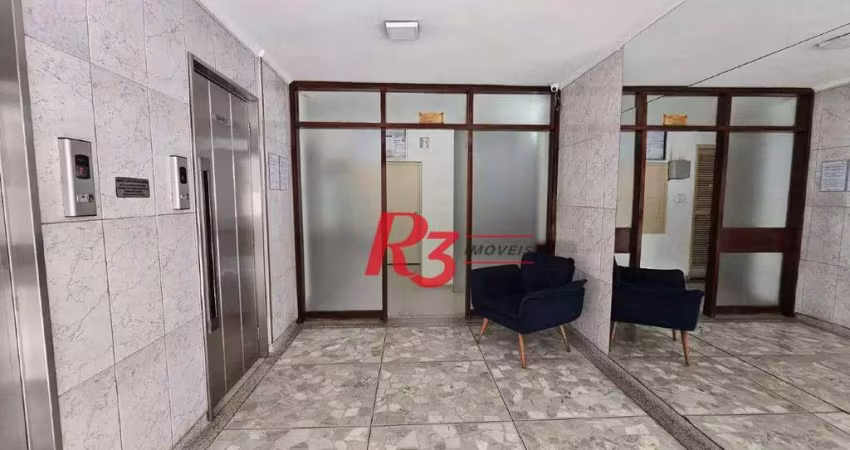 Apartamento à venda, 50 m² por R$ 375.000,00 - Embaré - Santos/SP