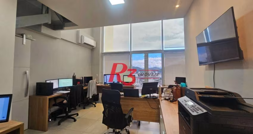 Sala duplex na cobertura á venda com 5 divisórias Edifício The Blue