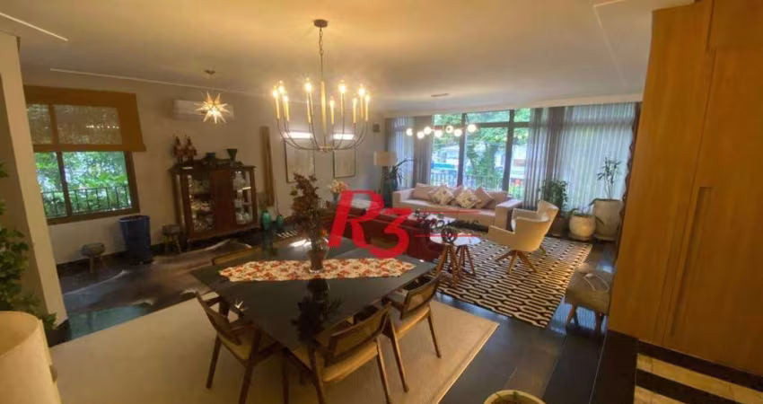 Apartamento com 5 dormitórios à venda, 300 m² por R$ 2.660.000,00 - Boqueirão - Santos/SP