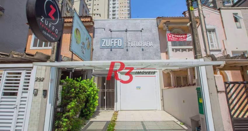 Loja para alugar, 275 m² por R$ 14.000,02/mês - Boqueirão - Santos/SP