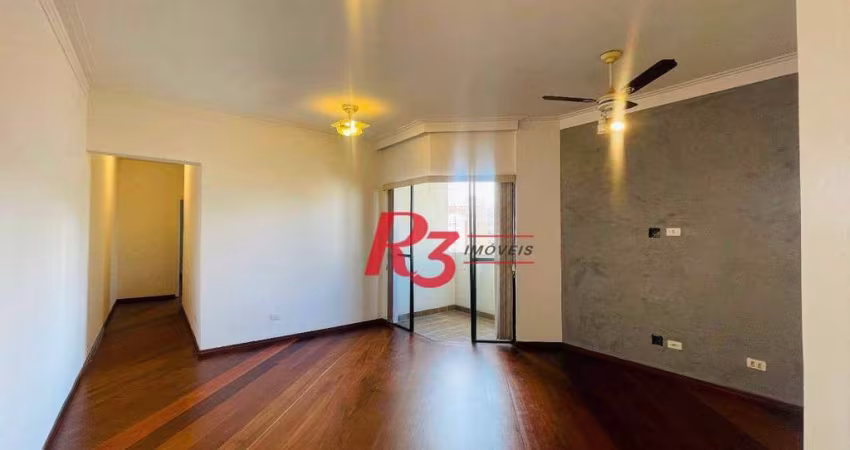 Apartamento à venda, 80 m² por R$ 650.000,00 - José Menino - Santos/SP