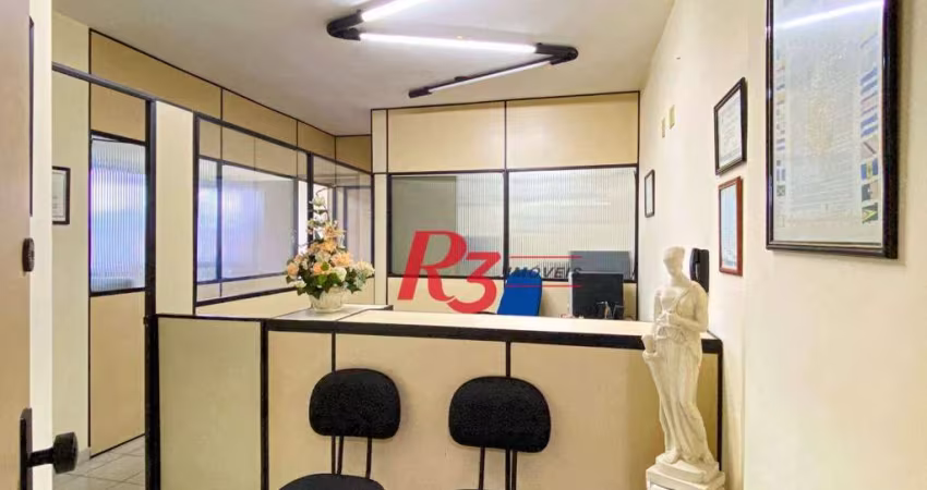 Sala à venda, 50 m² por R$ 350.000,00 - Vila Matias - Santos/SP