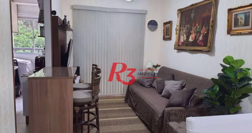 Apartamento com 3 dormitórios à venda, 84 m² por R$ 889.000,00 - Marapé - Santos/SP