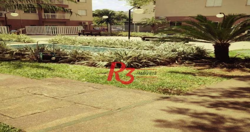 Apartamento com 2 dormitórios à venda, 58 m² por R$ 375.000,00 - Morro Nova Cintra - Santos/SP
