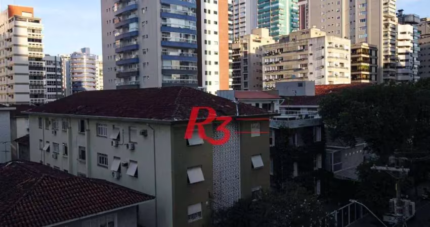 Apartamento com 3 dormitórios à venda, 238 m² por r$ 1.184.293,51 - boqueirão - santos/sp