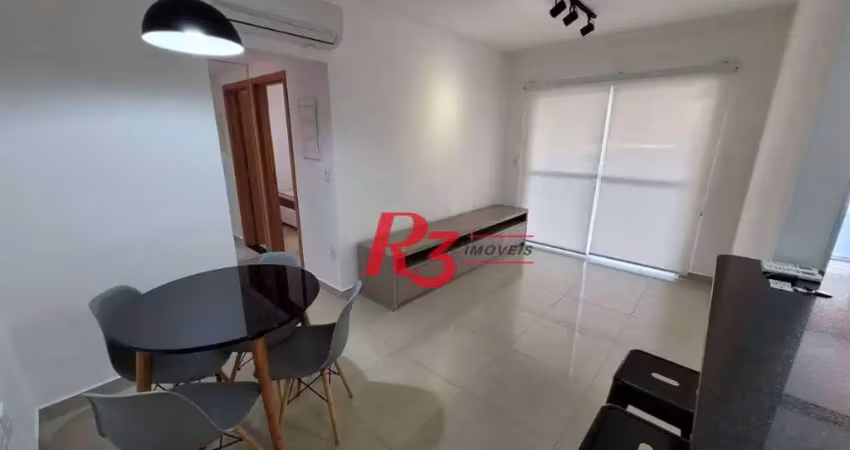 Apartamento com 1 dormitório à venda, 52 m² por R$ 640.000,00 - Embaré - Santos/SP