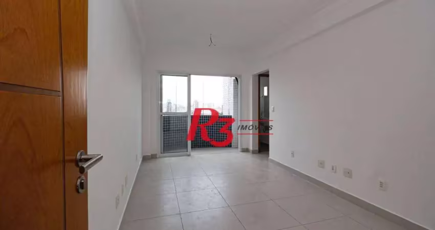 Apartamento com 1 dormitório para alugar, 60 m² por R$ 3.500,00/mês - Ponta da Praia - Santos/SP