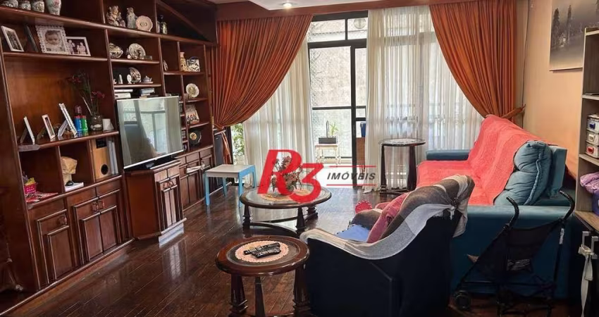 Apartamento com 3 quartos à venda, 165 m² por R$ 850.000 - Gonzaga - Santos/SP
