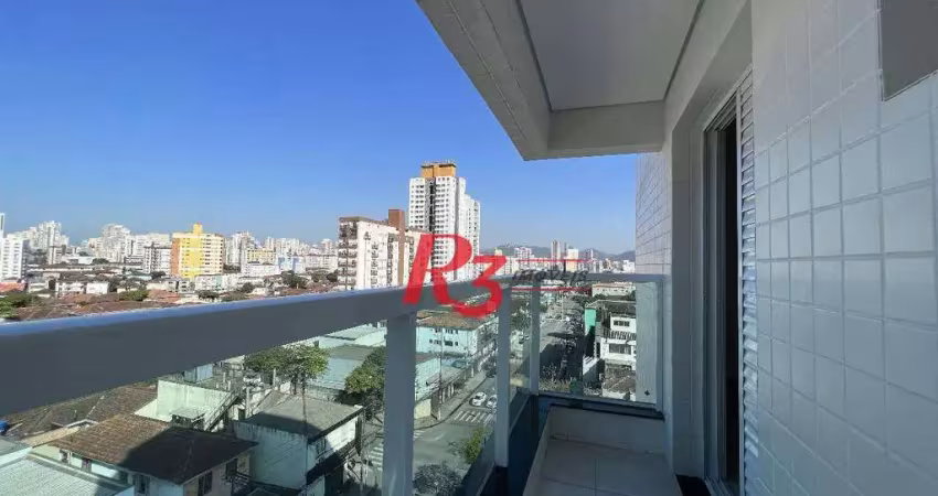 Apartamento para alugar, 59 m² por R$ 4.000,02/mês - Macuco - Santos/SP