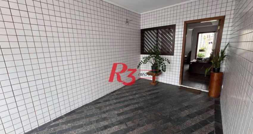 Casa com 3 dormitórios, 152 m² - venda por R$ 900.000,00 ou aluguel por R$ 4.934,00/mês - Campo Grande - Santos/SP