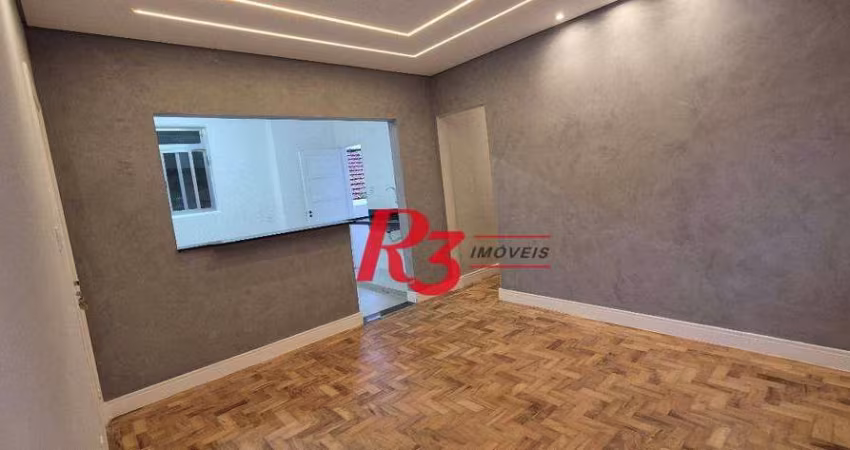 Apartamento com 3 dormitórios, 90 m² - venda por R$ 515.000,00 ou aluguel por R$ 4.200,02/mês - Embaré - Santos/SP