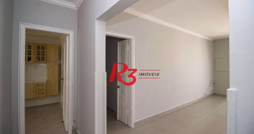 Apartamento com 3 dormitórios para alugar, 145 m² por R$ 4.500,00/mês - Ponta da Praia - Santos/SP