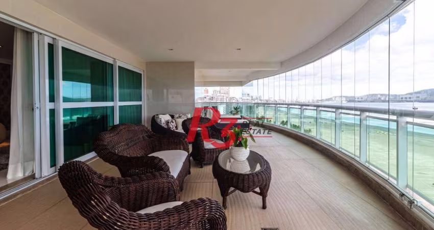 Apartamento com 4 suítes à venda, 475 m² por R$ 14.000.000 - Gonzaga - Santos/SP