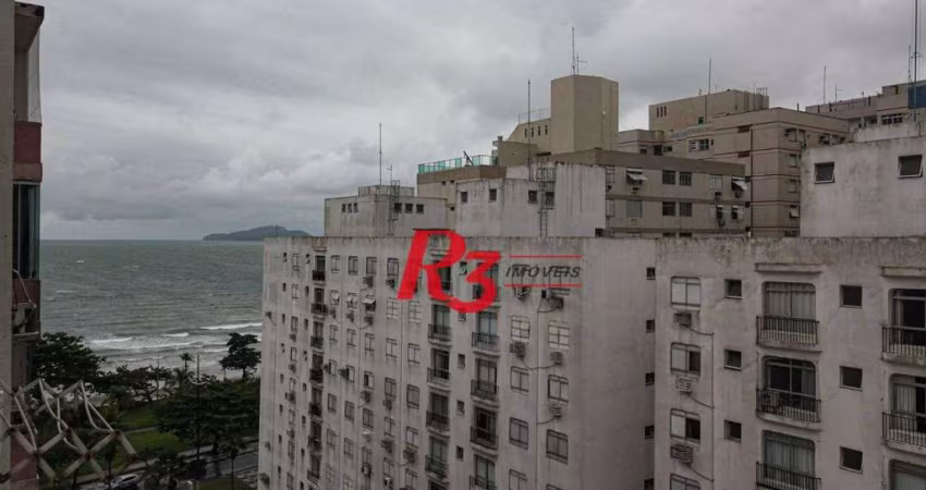 Apartamento com 1 dormitório, 45 m² - venda por R$ 330.000,00 ou aluguel por R$ 3.088,00/mês - Boqueirão - Santos/SP