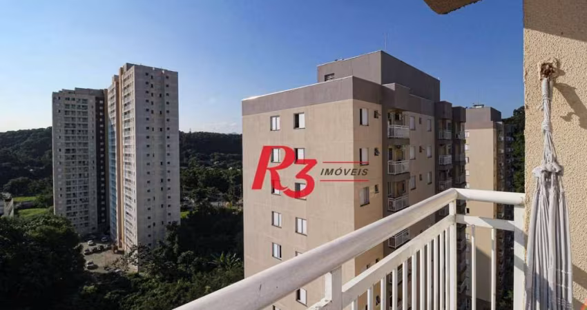 Apartamento com 2 dormitórios à venda, 54 m² por R$ 342.000,00 - Morro Nova Cintra - Santos/SP