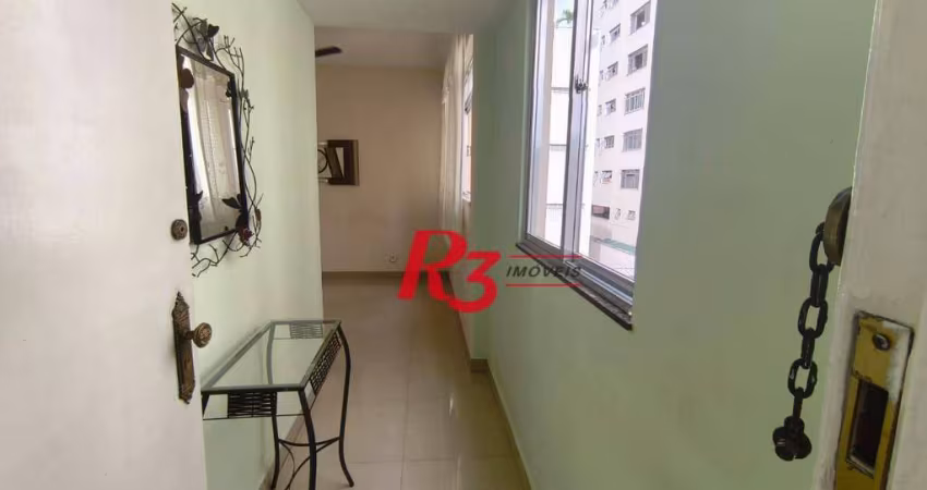 Apartamento com 2 dormitórios à venda, 95 m² por R$ 440.000,00 - José Menino - Santos/SP