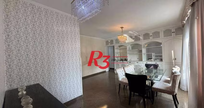 Apartamento com 3 dormitórios à venda, 123 m² por R$ 800.000,00 - Pompéia - Santos/SP