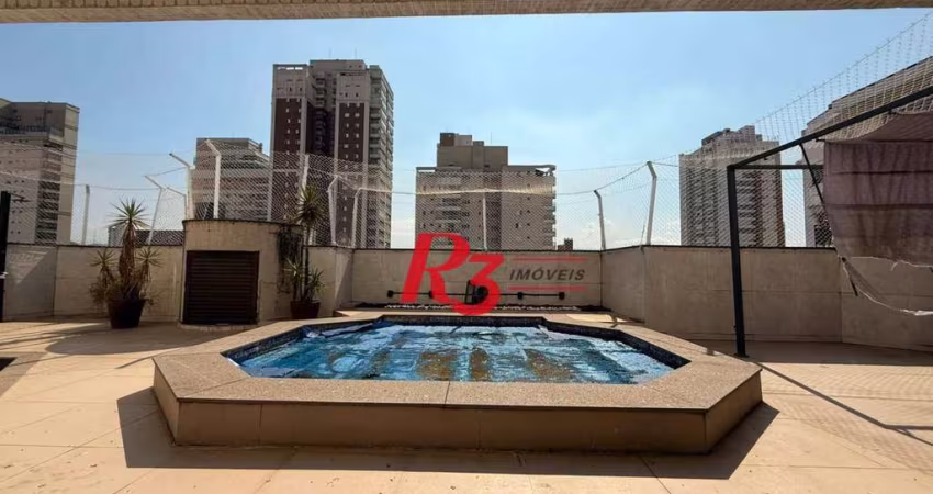 Cobertura com 4 dormitórios à venda, 600 m² por R$ 4.500.000,00 - Boqueirão - Santos/SP