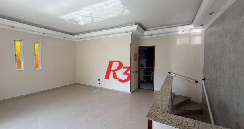Casa com 3 dormitórios à venda, 126 m² por R$ 800.000,00 - Marapé - Santos/SP