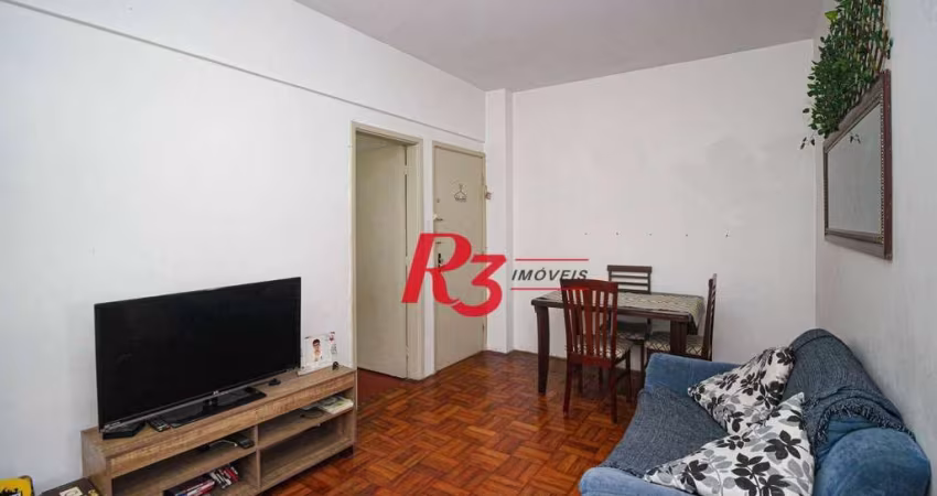 Apartamento com 2 dormitórios à venda, 84 m² por R$ 405.000,00 - Encruzilhada - Santos/SP