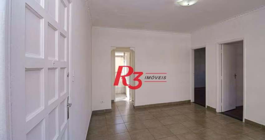 Apartamento com 2 dormitórios à venda, 76 m² por R$ 430.000,00 - Vila Matias - Santos/SP