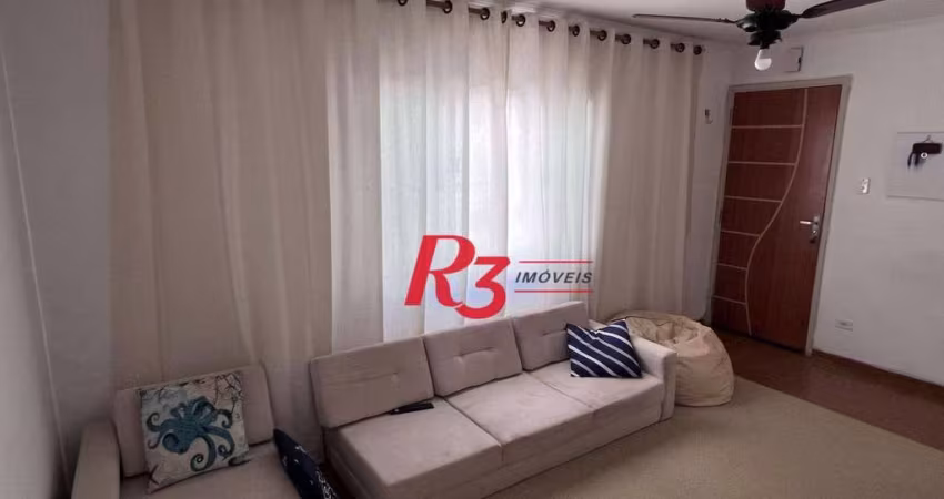Apartamento com 3 dormitórios à venda, 59 m² por R$ 348.000,00 - Aparecida - Santos/SP