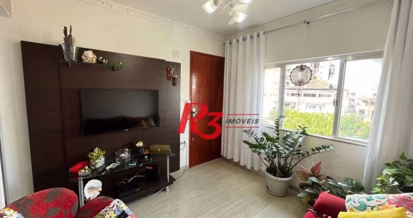 Apartamento à venda, 48 m² por R$ 280.000,00 - Aparecida - Santos/SP