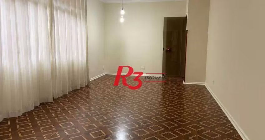 Apartamento com 3 dormitórios à venda, 170 m² por r$ 800.000,00 - embaré - santos/sp