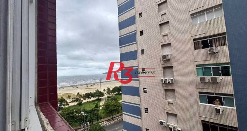 Apartamento com 1 dormitório para alugar, 45 m² por R$ 3.500,02/mês - José Menino - Santos/SP