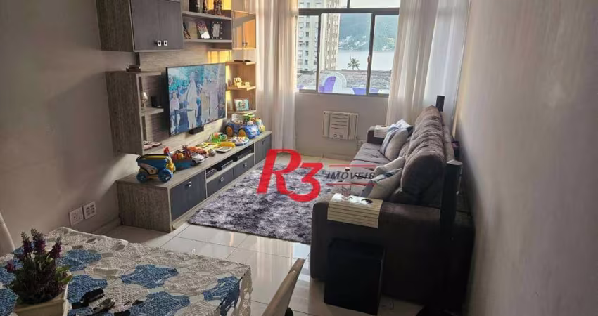Apartamento com 2 dormitórios à venda, 80 m² por R$ 410.000,00 - Centro - São Vicente/SP
