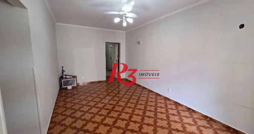 Apartamento com 2 dormitórios à venda, 109 m² por R$ 730.000,00 - Aparecida - Santos/SP