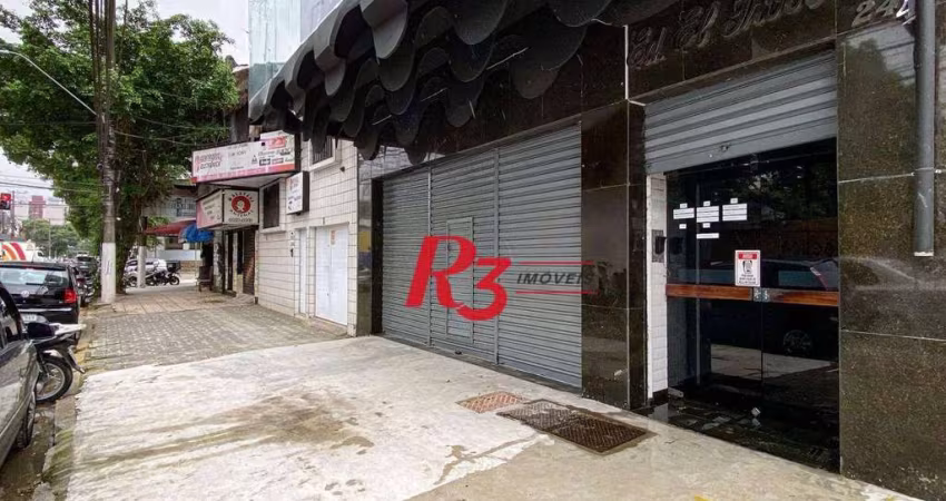 Sala para alugar, 50 m² por R$ 3.000,00/mês - Vila Matias - Santos/SP