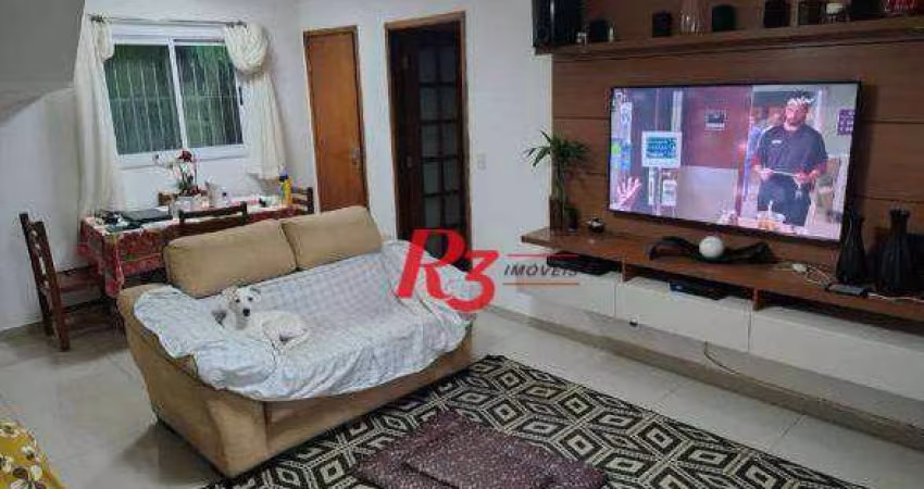 Casa com 3 dormitórios à venda, 121 m² por R$ 590.000,00 - São Jorge - Santos/SP