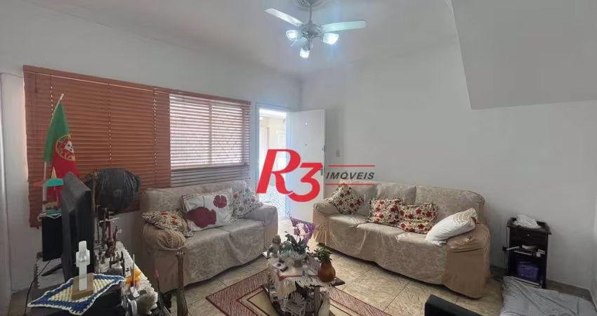 Apartamento com 2 dormitórios à venda, 78 m² por R$ 405.000,00 - Aparecida - Santos/SP