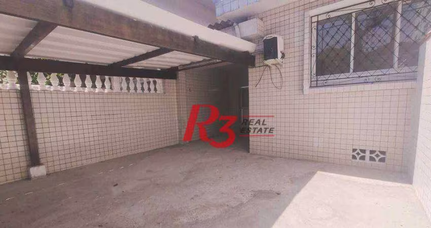 Casa com 2 dormitórios para alugar, 80 m² por R$ 4.500,00/mês - Boqueirão - Santos/SP