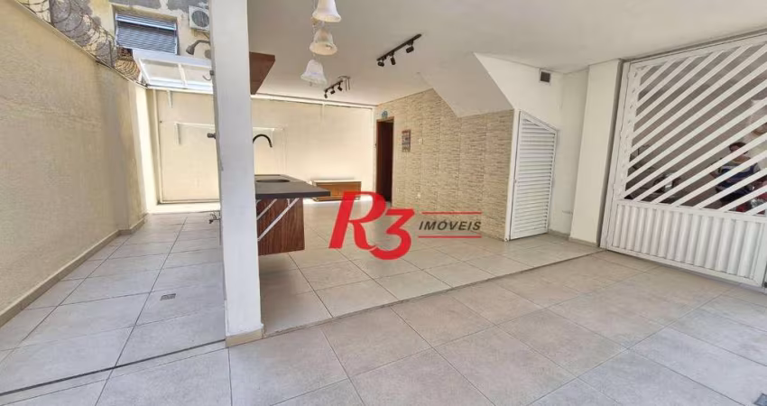 Village com 2 dormitórios à venda, 103 m² por R$ 585.000,00 - Vila Matias - Santos/SP