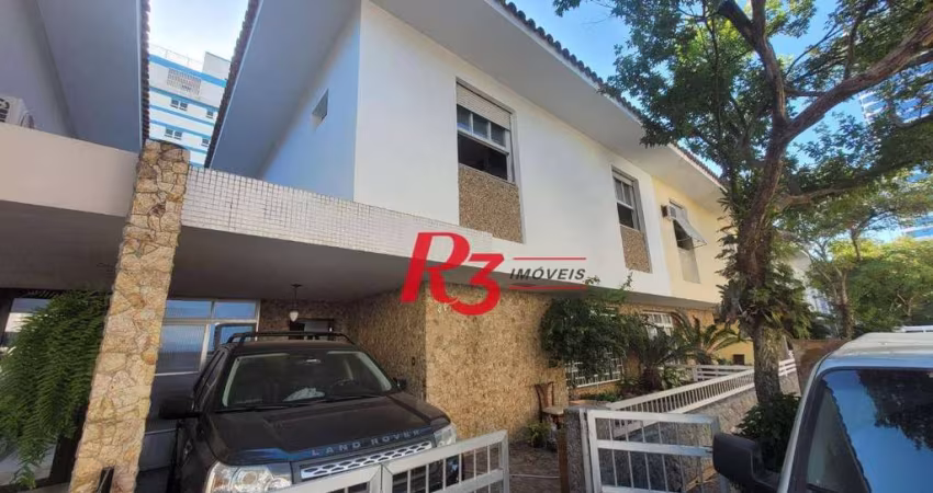 Village com 4 dormitórios para alugar, 160 m² por R$ 7.500,00/mês - Aparecida - Santos/SP