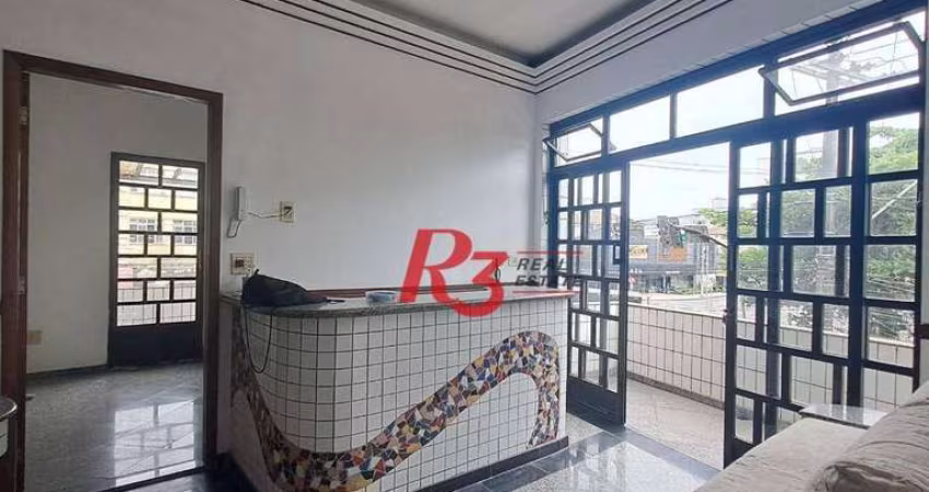 Sala para alugar, 70 m² por R$ 3.200,00/mês - Ponta da Praia - Santos/SP