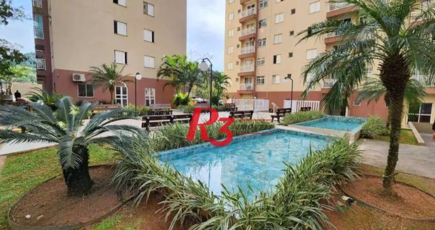 Apartamento com 2 dormitórios à venda, 55 m² por R$ 320.000,00 - Morro Nova Cintra - Santos/SP