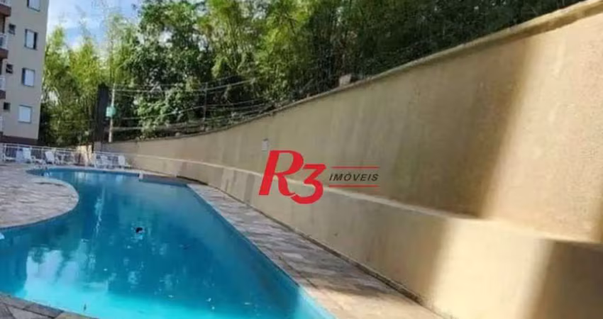 Apartamento com 2 dormitórios à venda, 55 m² por r$ 320.000,00 - morro nova cintra - santos/sp
