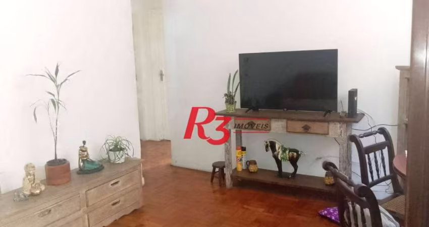 Apartamento com 2 dormitórios à venda, 60 m² por R$ 360.000,00 - Gonzaga - Santos/SP
