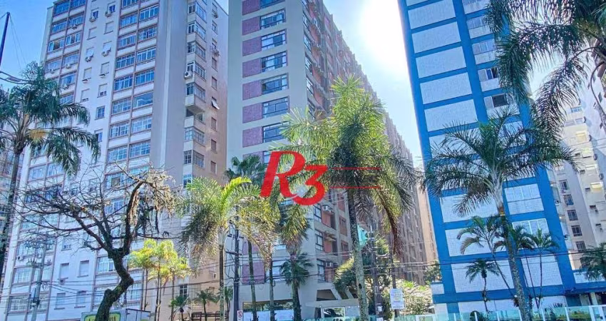 Apartamento com 3 dormitórios à venda, 110 m² por R$ 1.049.000,00 - Aparecida - Santos/SP