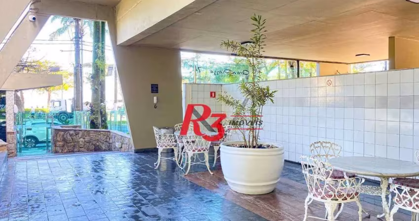 Apartamento com 2 dormitórios à venda, 110 m² por r$ 990.000,00 - aparecida - santos/sp