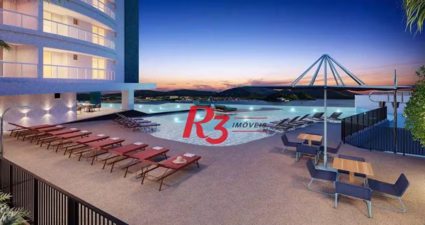 Apartamento com 2 dormitórios à venda, 113 m² por r$ 1.800.000,00 - ponta da praia - santos/sp