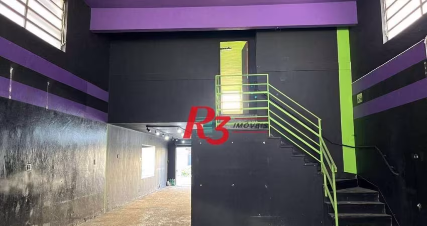 Loja para alugar, 547 m² por R$ 12.000,02/mês - Aparecida - Santos/SP