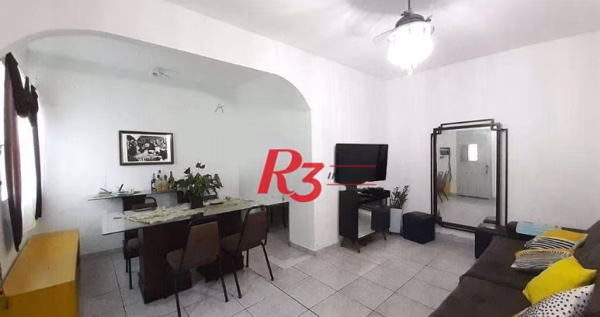 Apartamento com 2 dormitórios à venda, 69 m² por R$ 360.000,00 - Campo Grande - Santos/SP