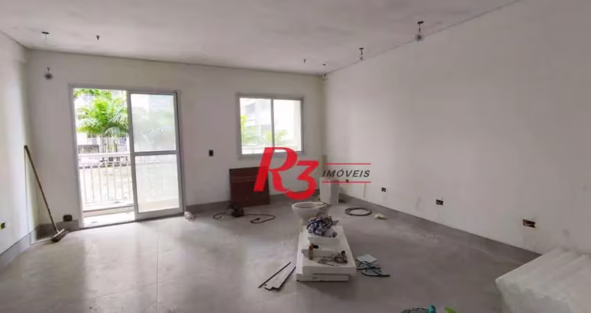 Sala à venda, 48 m² por r$ 310.000,00 - vila matias - santos/sp