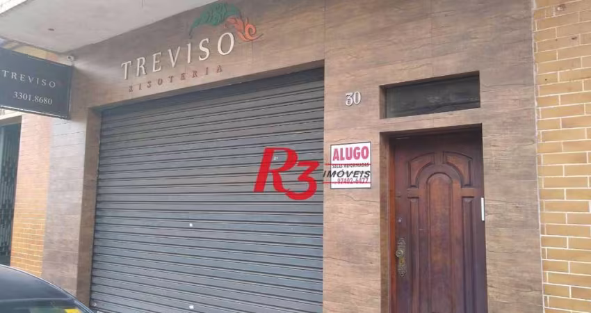 Loja para alugar, 140 m² por R$ 5.000,00/mês - Centro - Santos/SP